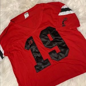 Victoria’s Secret Cincinnati Bearcats Jersey Tee